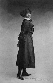 Portrait of Colette (1873-1954), 1908. Creator: Gerschel, Charles (1871-1948)