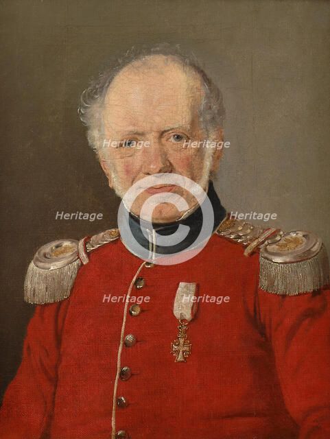 Portrait of Colonel von Darcheus, 1834. Creator: Jorgen Pedersen Roed.