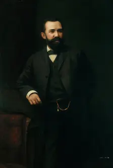 Portrait of Colonel Guilford Wiley Wells, c1886. Creator: Albert Jenks