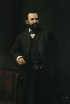 Portrait of Colonel Guilford Wiley Wells, c1886. Creator: Albert Jenks
