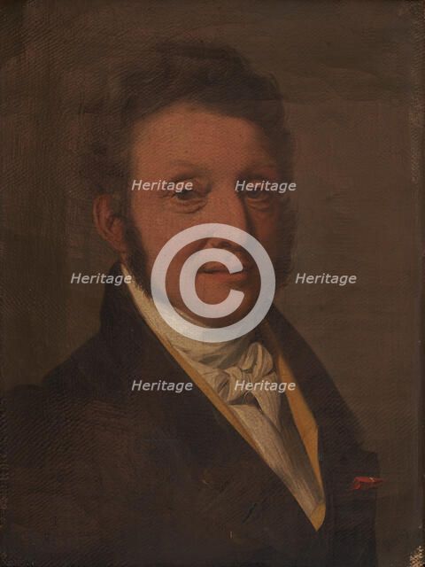 Portrait of Colonel Gustave Pourlin, 1827. Creator: Unknown.