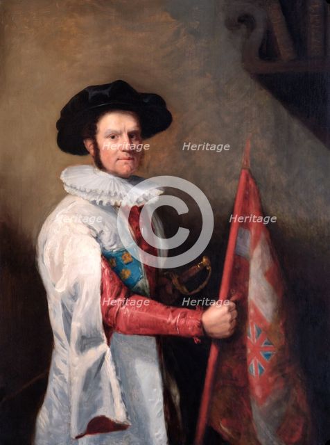 Portrait of Colonel John Gurwood, Esquire to the Duke of Wellington, 1837. Artist: James Hall.
