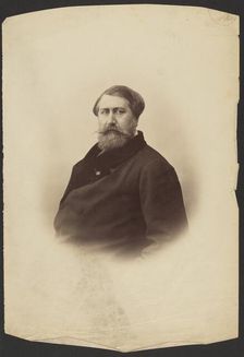 Portrait of Comte de Nieuwerkerke, about 1858. Creator: Gustave Le Gray