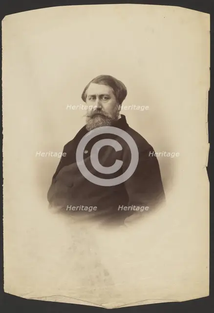 Portrait of Comte de Nieuwerkerke, about 1858. Creator: Gustave Le Gray.