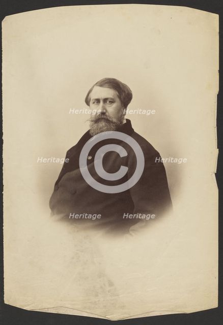 Portrait of Comte de Nieuwerkerke, about 1858. Creator: Gustave Le Gray.