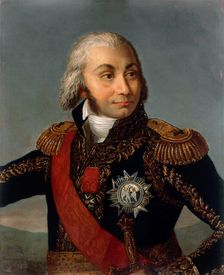Portrait of Comte Jean-Baptiste Jourdan (1762-1833), Marshal of the Empire, 1834. Creator: Vien, Joseph-Marie, the Younger (1762-1848)