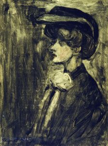 Portrait of Constance McIntyre, c1900s. Creator: Raymond McIntyre