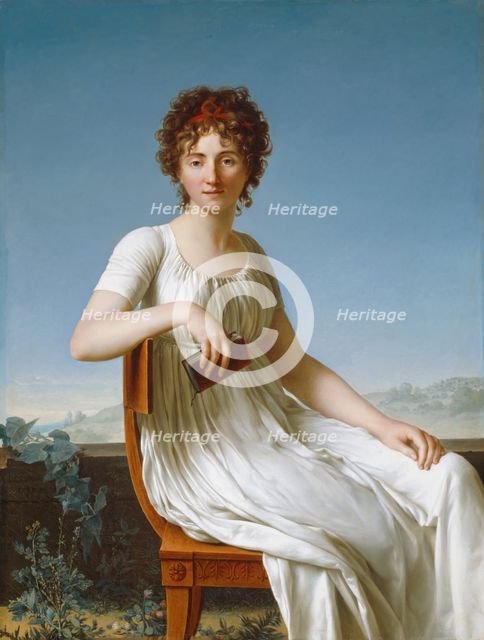 Portrait of Constance Pipelet, 1797. Creator: Jean-Baptiste François Desoria.