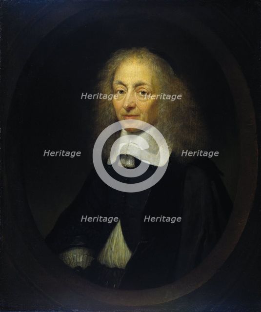 Portrait of Constantijn Huygens (1596-1687), 1672. Creator: Gaspar Netscher.