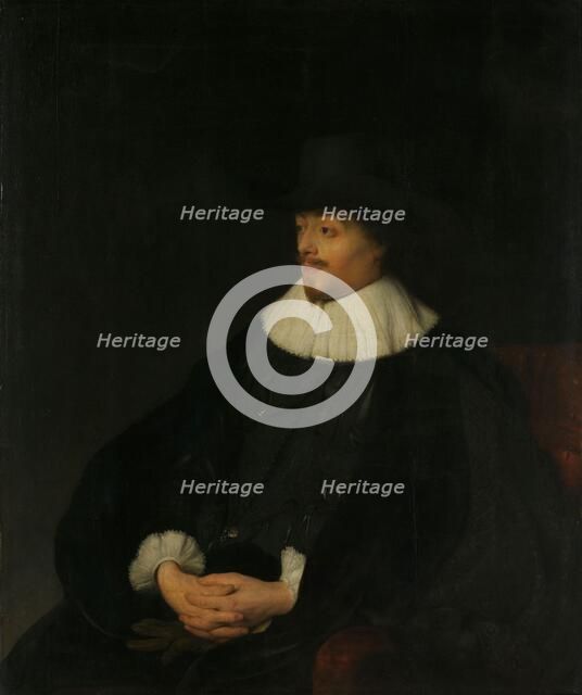 Portrait of Constantijn Huygens, c.1628-c.1629. Creator: Jan Lievens.
