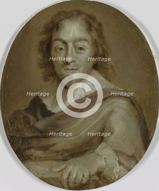 Portrait of Constantijn Huygens, Poet, Secretary to Prince Frederick Henry and Prince William II and Creator: Jan Maurits Quinkhard.