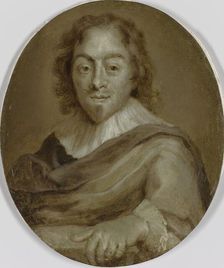Portrait of Constantijn Huygens, Poet, Secretary to Prince Frederick Henry and Prince William II and Creator: Jan Maurits Quinkhard