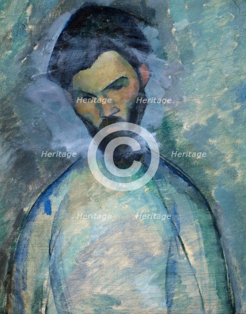 Portrait of Constantin Brancusi (1876-1957).
