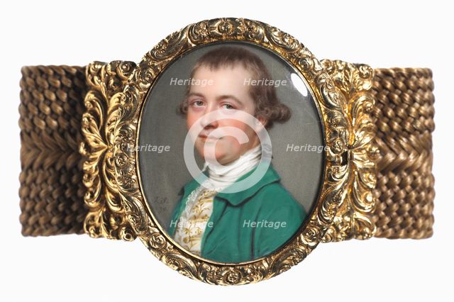Portrait of Constantine Phipps, 1770. Creator: John I Smart (British, 1741-1811).