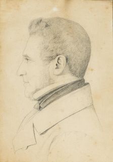Portrait of Consul Alfred Hage, 1830s. Creator: Arnette Hage