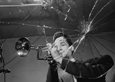 Portrait of Conte Candoli, 1947 or 1948. Creator: William Paul Gottlieb