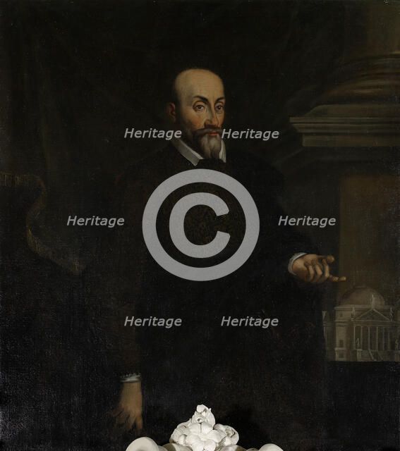 Portrait of Conte Mario Capra, 16th century.