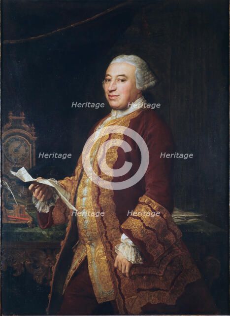 Portrait of Conte Niccolò Soderini , 1765. Creator: Batoni, Pompeo Girolamo (1708-1787).