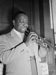Portrait of Cootie Williams, New York, N.Y.(?), 1938. Creator: William Paul Gottlieb