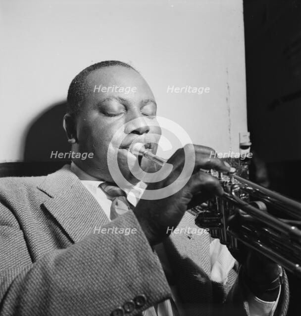 Portrait of Cootie Williams, New York, N.Y.(?), 1938. Creator: William Paul Gottlieb.