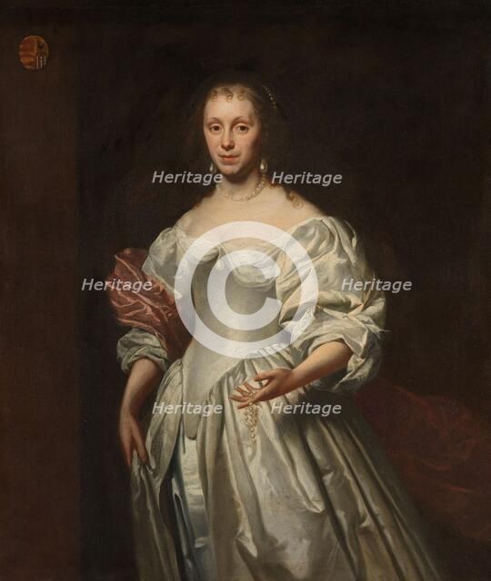 Portrait of Cornelia Craen van Haeften, 1663-1678. Creator: Cornelis van Ceulen.