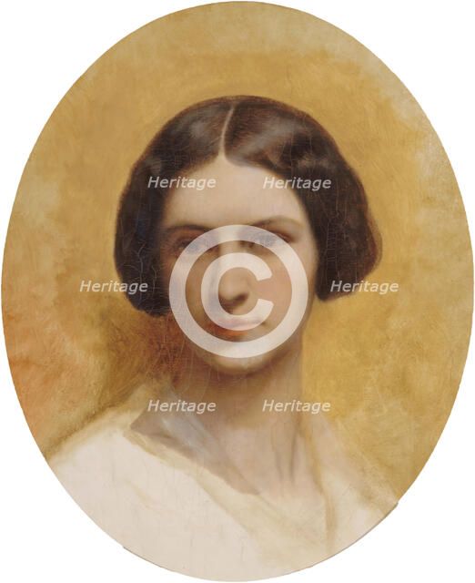 Portrait of Cornélia Marjolin-Scheffer, c. 1850. Creator: Scheffer, Ary (1795-1858).