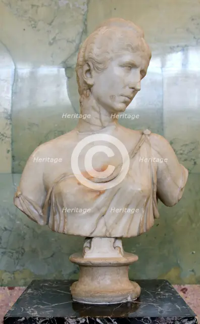 Portrait of Cornelia Salonina, wife of the Roman Emperor Gallienus, mid 3rd century. Artist: Unknown