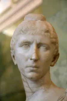 Portrait of Cornelia Salonina, wife of the Roman Emperor Gallienus, mid 3rd century
