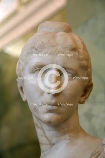 Portrait of Cornelia Salonina, wife of the Roman Emperor Gallienus, mid 3rd century. Artist: Unknown