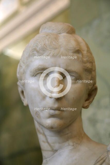 Portrait of Cornelia Salonina, wife of the Roman Emperor Gallienus, mid 3rd century. Artist: Unknown