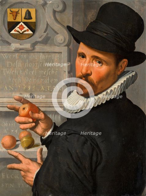 Portrait of Cornelis Cornelisz Schellinger (1551-1635). Creator: Pieter Pietersz. the elder.