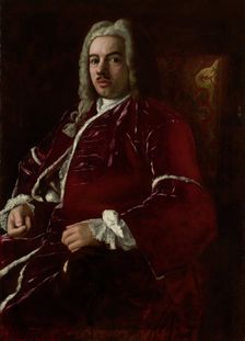 Portrait of Cornelis Calkoen (1696-1764). Ambassador to the Ottoman Empire in Constantinople (Istanb Creator: Jean Baptiste Vanmour