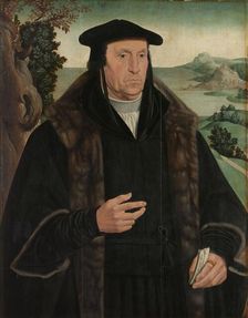 Portrait of Cornelis Aerentsz van der Dussen (1481-1556), c.1555-c.1570. Creator: Unknown