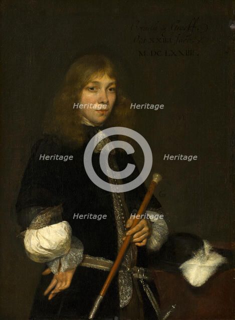 Portrait of Cornelis de Graeff (1650-1678). Creator: Gerard Terborch II.