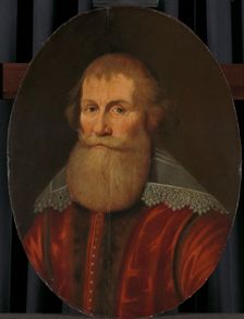 Portrait of Cornelis Haga (1578-1654), c.1645. Creators: Anon, Cornelis Haga