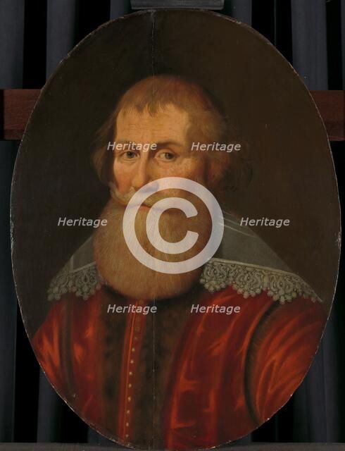 Portrait of Cornelis Haga (1578-1654), c.1645. Creators: Anon, Cornelis Haga.