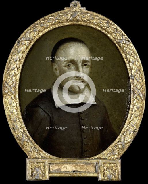 Portrait of Cornelis Hendriksz Udemans, Poet in Veere, 1732-1771. Creator: Jan Maurits Quinkhard.