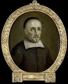 Portrait of Cornelis Hendriksz Udemans, Poet in Veere, 1732-1771. Creator: Jan Maurits Quinkhard