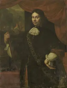 Portrait of Cornelis Jacobsz de Boer, Captain in the Navy, 1674. Creator: Jan van Neck