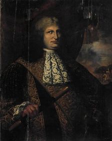 Portrait of Cornelis Speelman, Governor-General of the Dutch East Indies, 1680-1700. Creator: Martin Palin