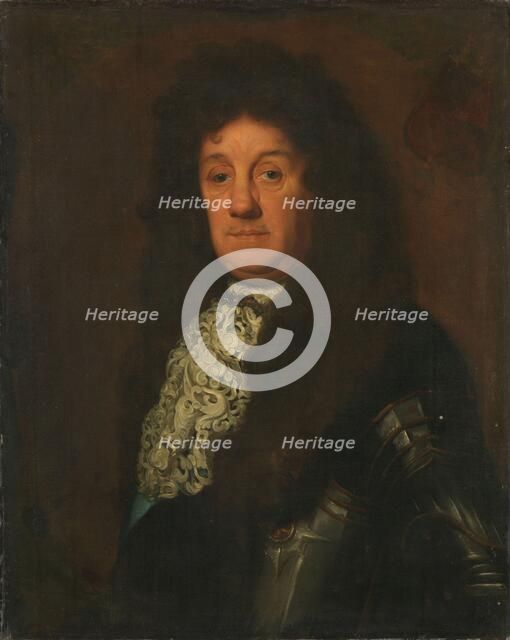 Portrait of Cornelis Tromp (1629-91), vice-admiral of Holland and West Friesland, 1640-1690. Creator: David van der Plas.