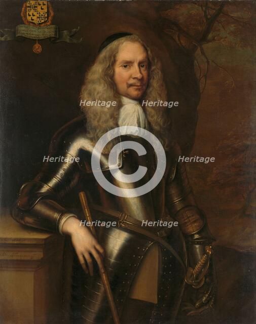 Portrait of Cornelis van Aerssen (1600/02-1662), Lord of Sommelsdijk, 1658. Creator: Adriaen Hanneman.