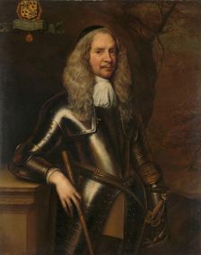 Portrait of Cornelis van Aerssen (1600/02-1662), Lord of Sommelsdijk, 1658. Creator: Adriaen Hanneman