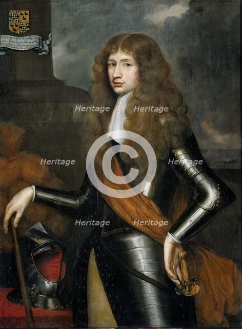 Portrait of Cornelis van Aerssen, Lord of Sommelsdijk, Governor of Suriname from 1683, c.1680. Creator: Anon.