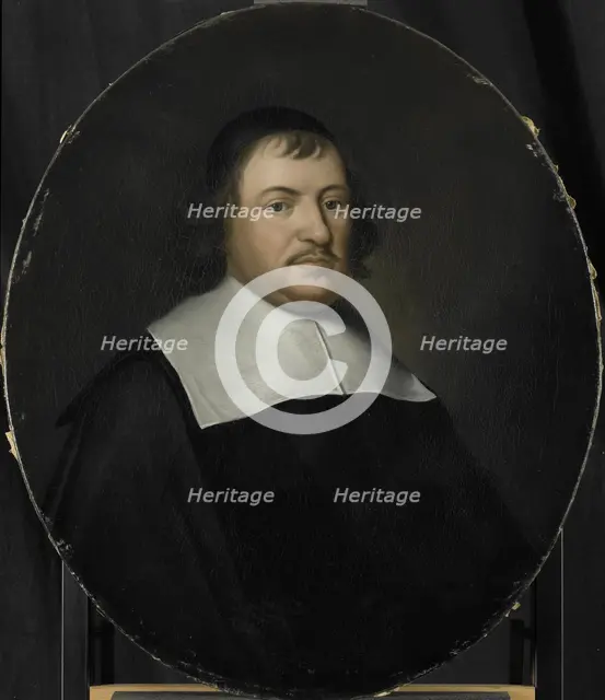 Portrait of Cornelis van den Bergh, Director of the Rotterdam Chamber of the Dutch East India Compan Creator: Pieter van der Werff.