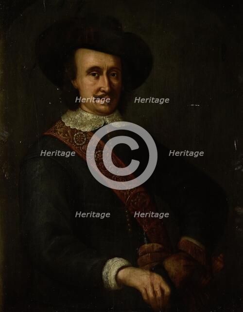 Portrait of Cornelis van der Lijn, Governor-General of the Dutch East Indies, 1645-1675. Creator: Anon.