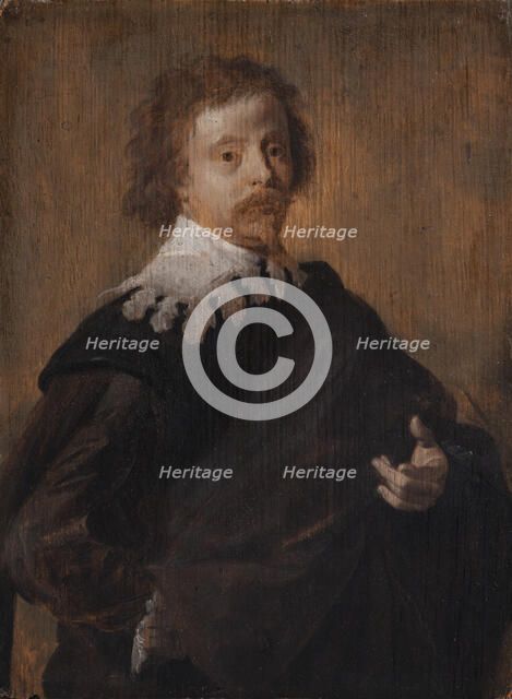 Portrait of Cornelis van Poelenburgh, 1627-1635. Creator: Anthony van Dyck.