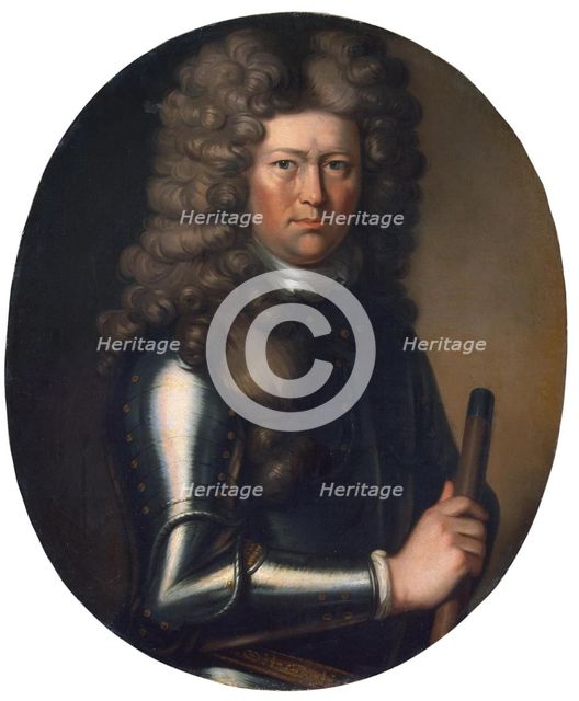 Portrait of Cornelius Cruys (1655-1727), Vice Admiral of the Imperial Russian Navy, First half of th Artist: Anonymous  
