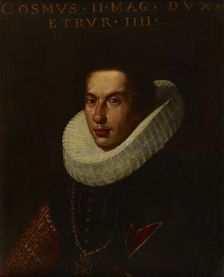 Portrait of Cosimo II de Medici (1590-1621), Grand Duke of Tuscany, 17th century. Creator: Unknown