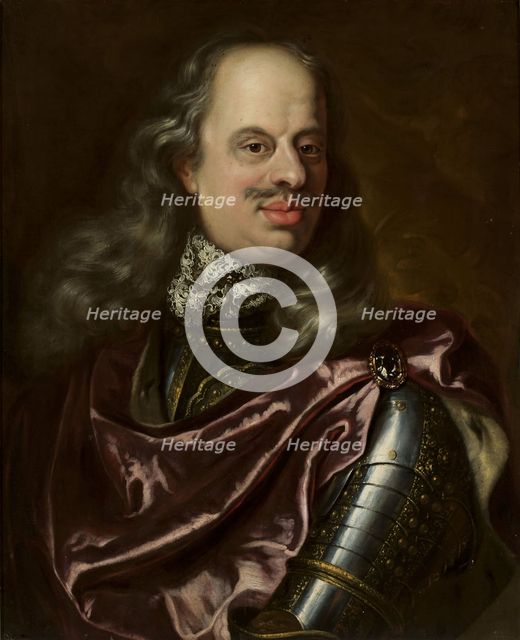 Portrait of Cosimo III de' Medici (1642-1723), Grand Duke of Tuscany, um 1700. Creator: Douven, Jan Frans van (1656-1727).